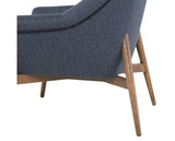 Nuevo Fabric Denim Tweed | Nuevo Living Charlize Chair | Valley Ridge Furniture
