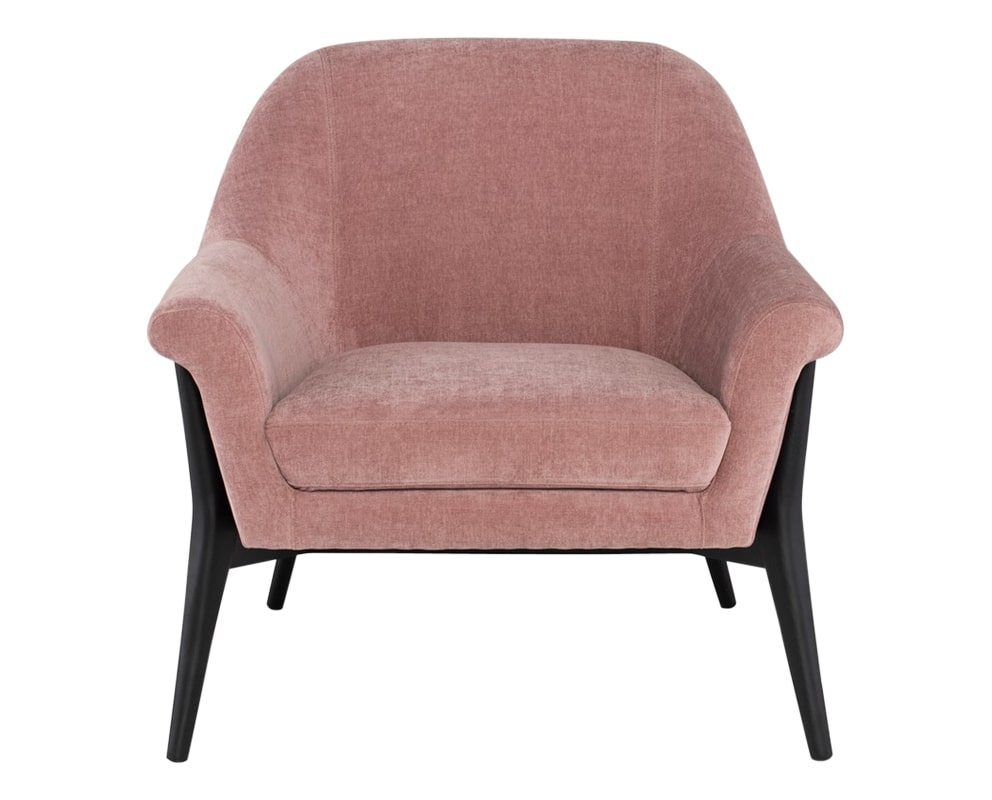 Nuevo Fabric Dusty Rose | Nuevo Living Charlize Chair | Valley Ridge Furniture