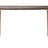 Seared Oak & Bronze Cast Iron Legs | Nuevo Living Kulu Console Table | Valley Ridge Furniture