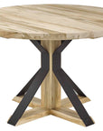 Table as Shown | Cardinal Woodcraft Hyde Dining Table | Valley Ridge Furniture
