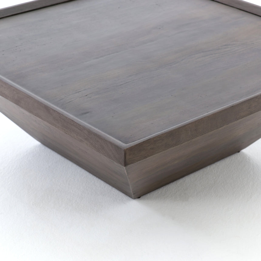Coal Grey Acacia | Drake Coffee Table | Valley Ridge Furniture