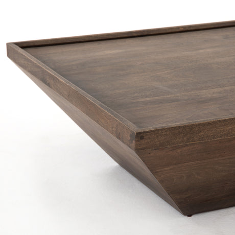 Aged Brown Mango | Drake Coffee Table | Valley Ridge Furniture