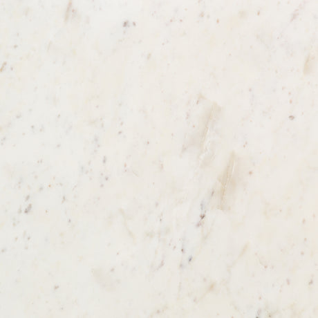 Polished White Marble with Antique Brass Iron | Olivia Square Coffee Table | Valley Ridge Furniture