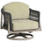 Swivel Rocker Chair | Ratana Coconut Grove Collection | Valley Ridge Furniture
