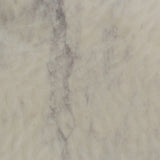 Sandblasted White Marble with Rustic Fossil Iron | Felix Round Coffee Table | Valley Ridge Furniture