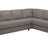 Broadway Leather Granite | Palliser Furniture Jura Sectional | Valley Ridge Furniture