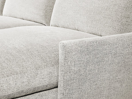 Plush Fabric Linen | Camden Sarah Double Chaise Sectional | Valley Ridge Furniture