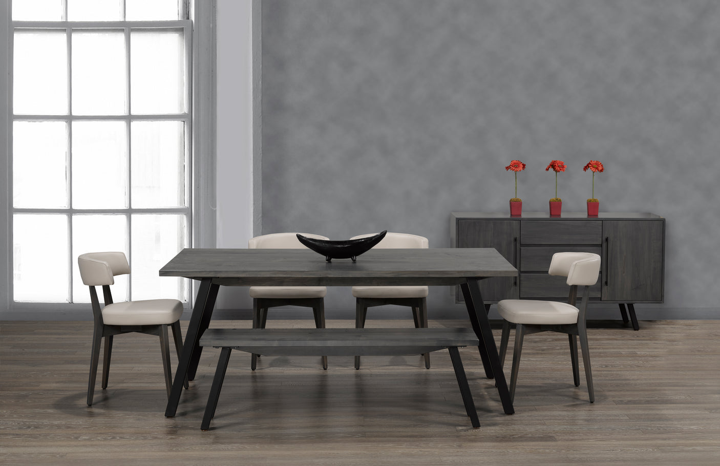 Table as Shown | Cardinal Woodcraft Kustavi Dining Table | Valley Ridge Furniture