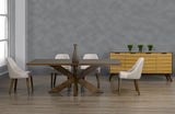 Table as Shown | Cardinal Woodcraft Leka Dining Table | Valley Ridge Furniture