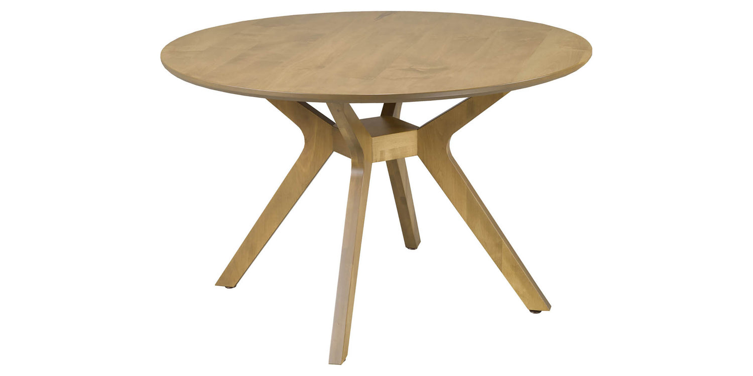 Table as Shown | Cardinal Woodcraft Leksvik Dining Table | Valley Ridge Furniture