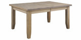 Table as Shown | Cardinal Woodcraft Mansfield Dining Table | Valley Ridge Furniture