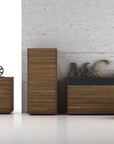 Smoked Walnut | Mobican Mimosa Single Dresser | Valley Ridge Furniture