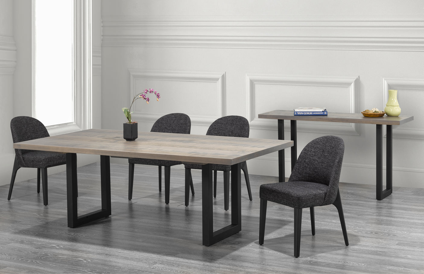 Table as Shown | Cardinal Woodcraft Norwich Dining Table | Valley Ridge Furniture