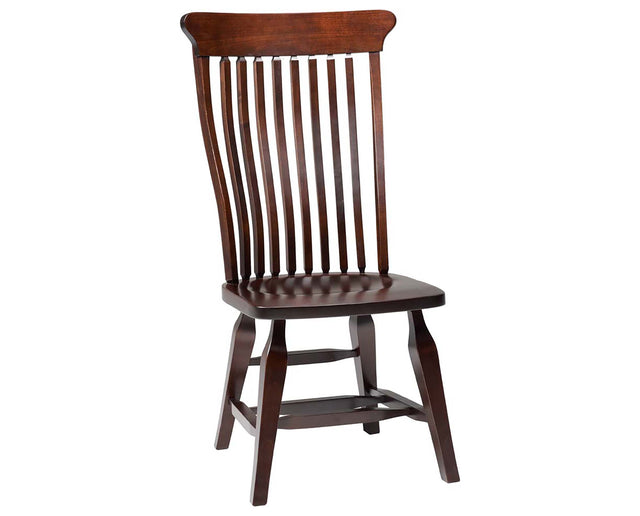 Chair as Shown | Cardinal Woodcraft Old South Dining Chair | Valley Ridge Furniture