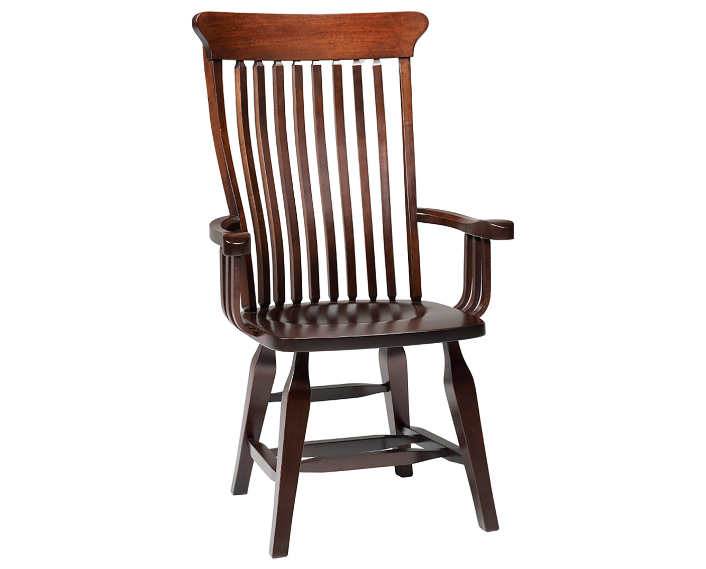 Chair as Shown | Cardinal Woodcraft Old South Dining Chair | Valley Ridge Furniture