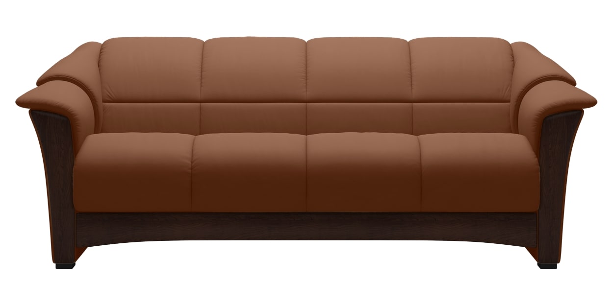 Paloma Leather New Cognac and Brown Base | Stressless Oslo Sofa | Valley Ridge Furniture