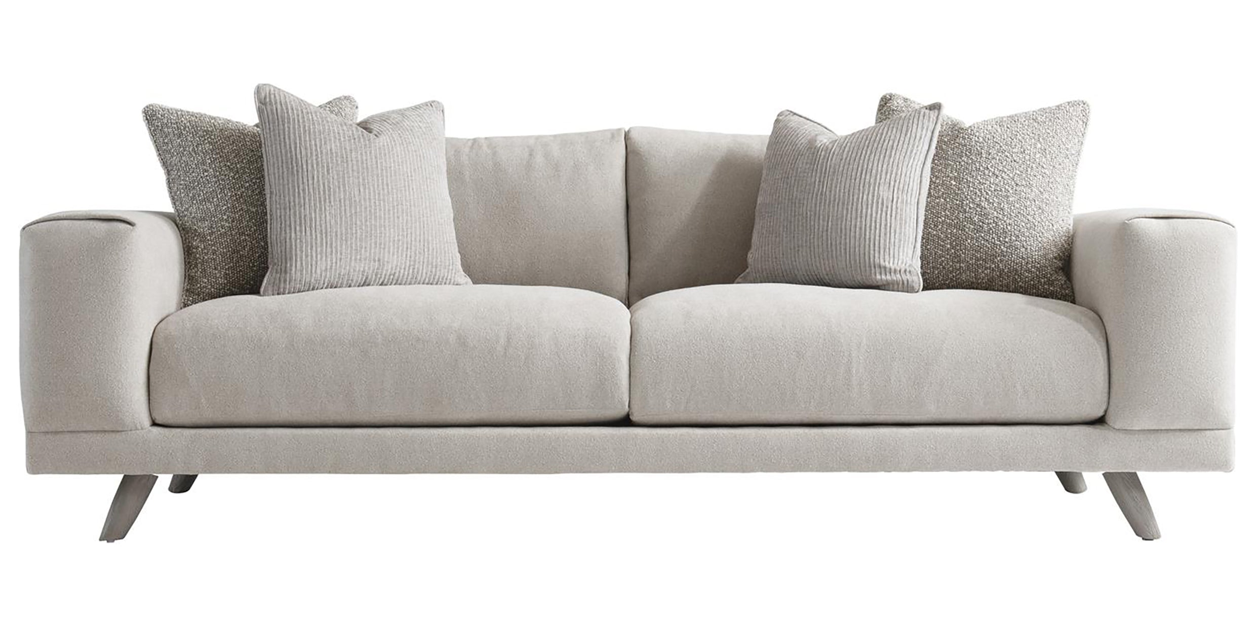 1260-010 Fabric with Grey Finish Wood | Bernhardt Maren Fabric Sofa | Valley Ridge Furniture