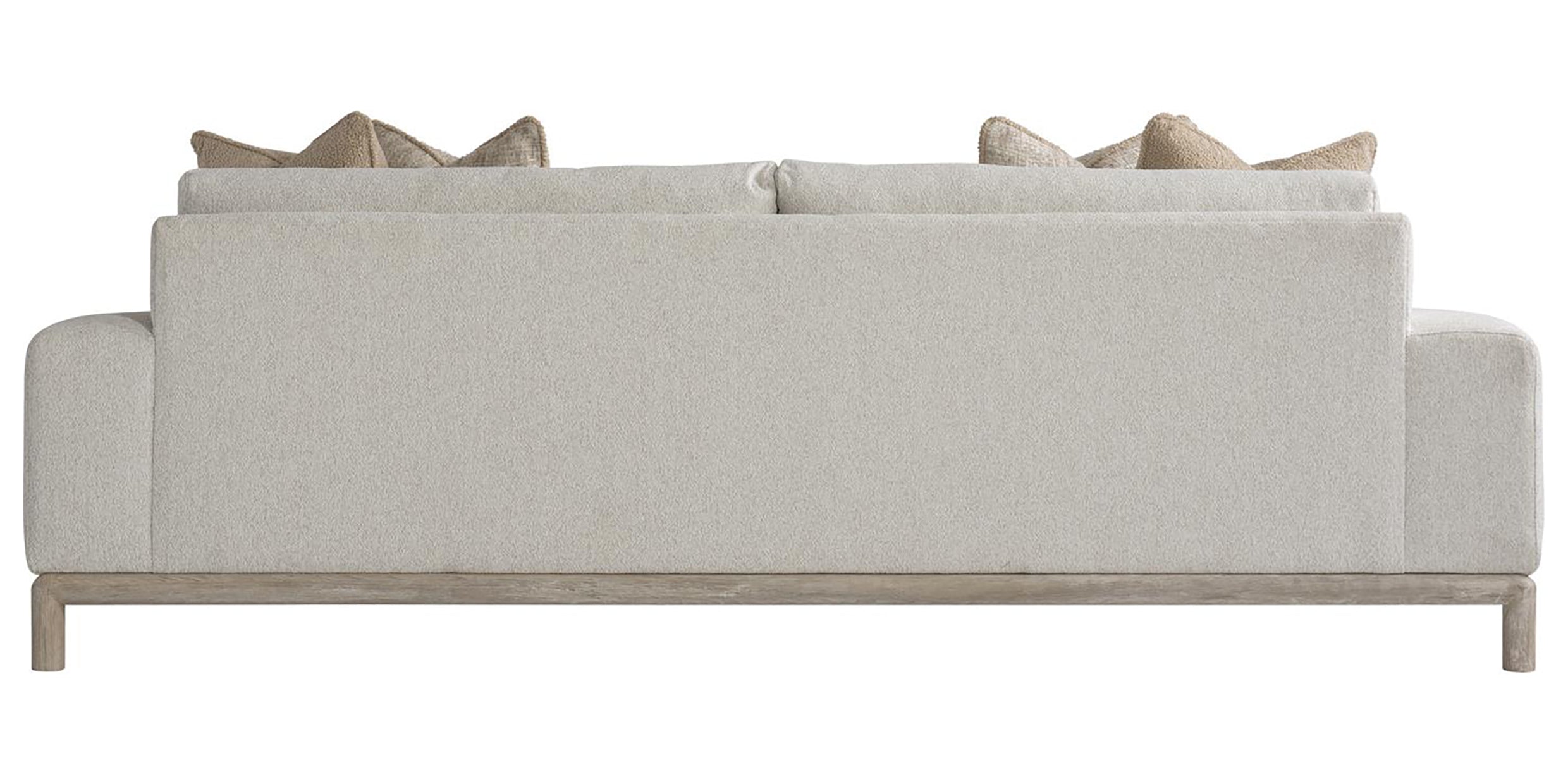 1373-002 Fabric &amp; Flaxen Finish Wood | Bernhardt Hadley Fabric Sofa | Valley Ridge Furniture