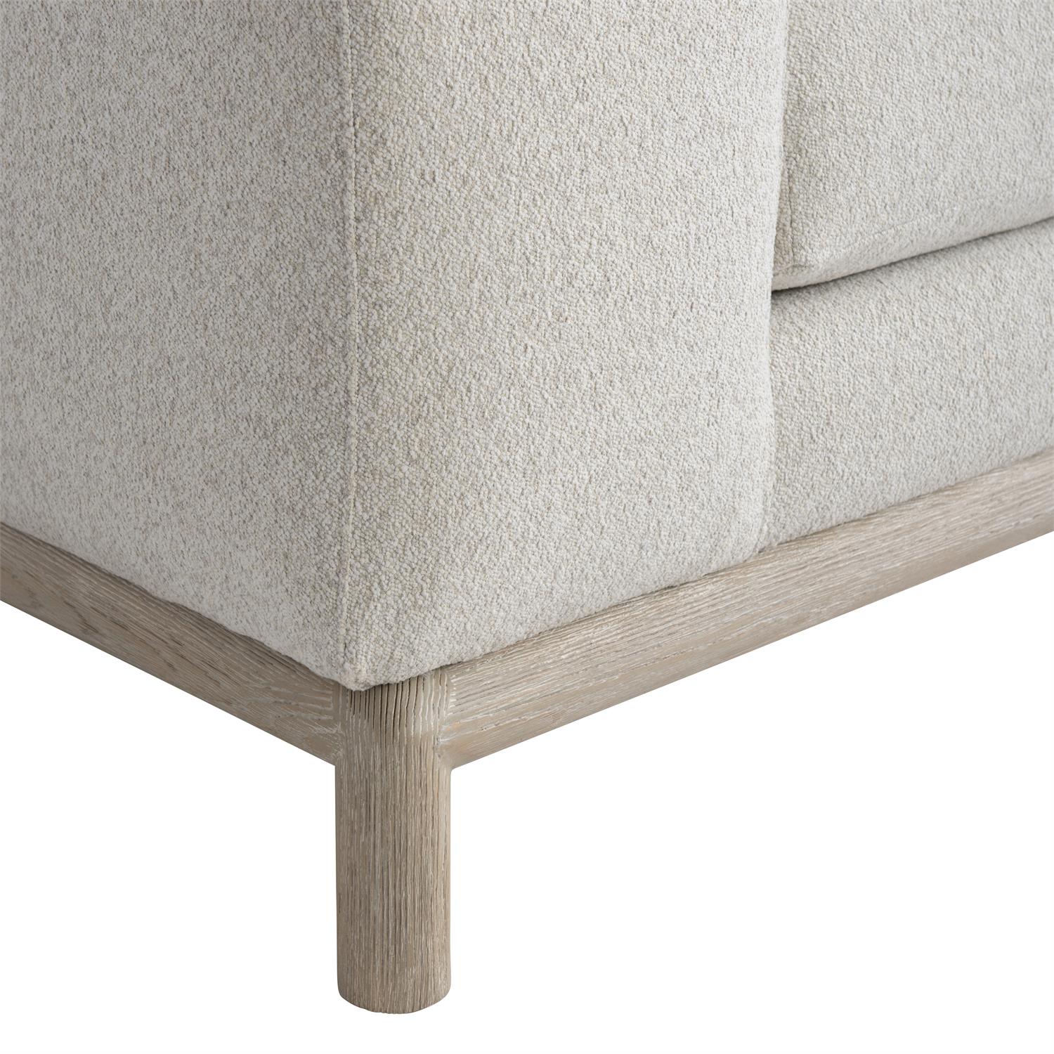 1373-002 Fabric & Flaxen Finish Wood | Bernhardt Hadley Fabric Sofa | Valley Ridge Furniture