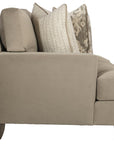1667-012 Fabric with 788 Aged Grey Finish Wood | Bernhardt Mila Fabric Sofa | Valley Ridge Furniture