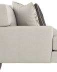 5548-100 Fabric with 788 Aged Grey Finish Wood | Bernhardt Mila Fabric Sofa | Valley Ridge Furniture
