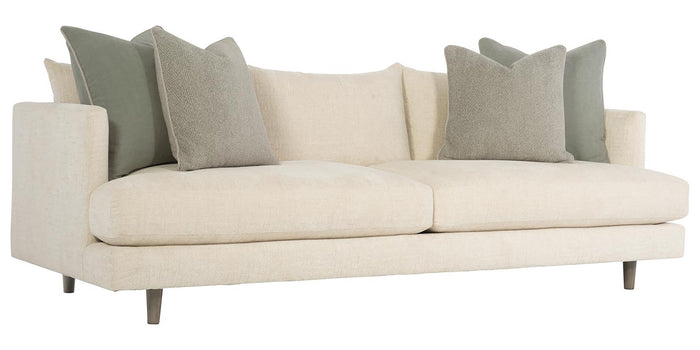 1064-002 Fabric with 789 Portobello Finish Wood | Bernhardt Colette Fabric Sofa | Valley Ridge Furniture