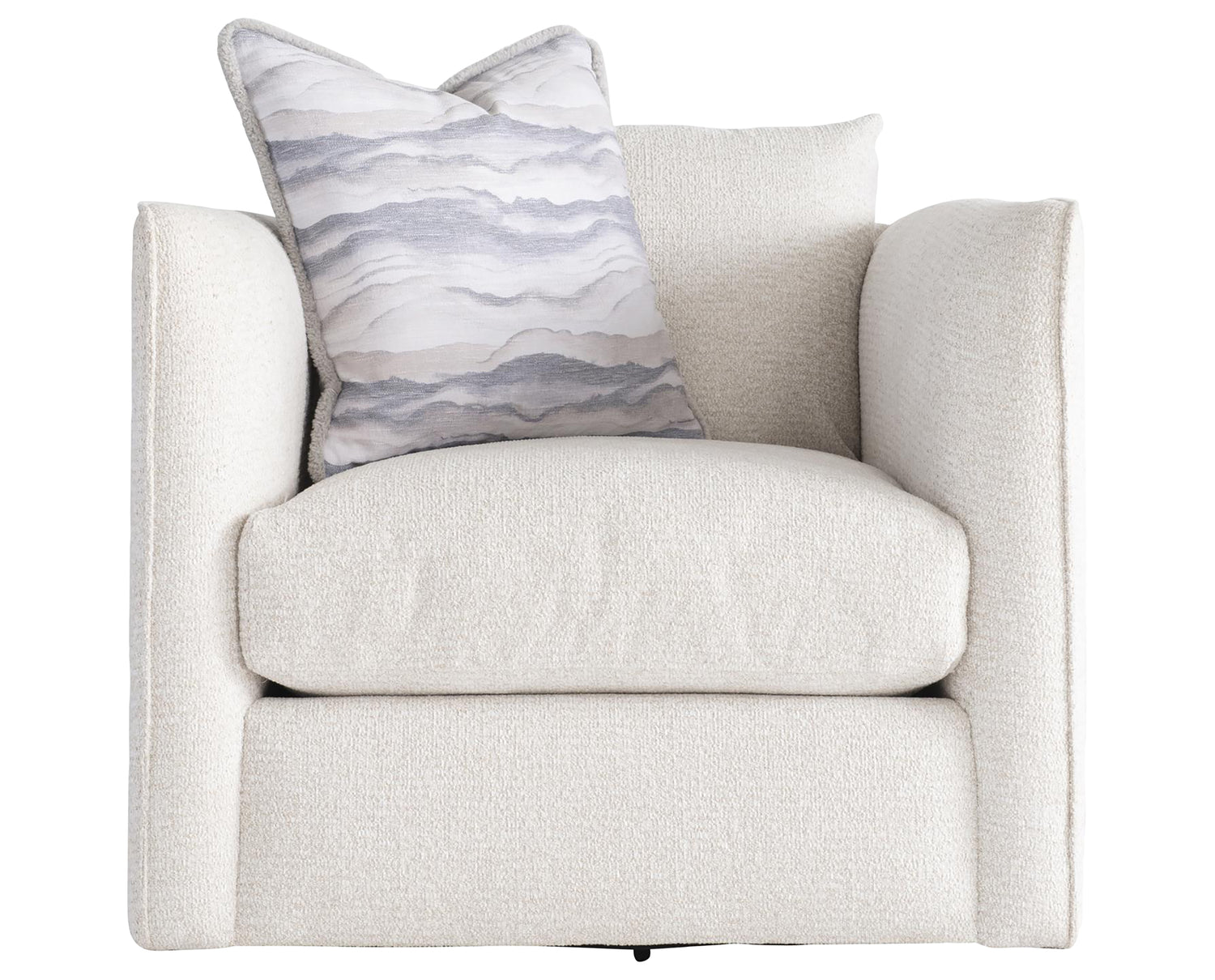 1328-002 Fabric | Bernhardt Lille Fabric Swivel Chair | Valley Ridge Furniture