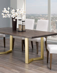 Table as Shown | Cardinal Woodcraft Palisades Dining Table | Valley Ridge Furniture