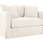 White Fabric | Camden Breeze Chair & 1/2 | Valley Ridge Furniture