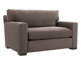 Vertual Fabric Cafe with Fossil Hardwood | Camden Axel Chair & 1/2 | Valley Ridge Furniture