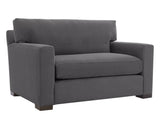 Vertual Fabric Steel with Fossil Hardwood | Camden Axel Chair & 1/2 | Valley Ridge Furniture