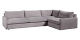 Plush Fabric Greystone | Camden Sarah L Sectional | Valley Ridge Furniture