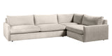 Plush Fabric Linen | Camden Sarah L Sectional | Valley Ridge Furniture