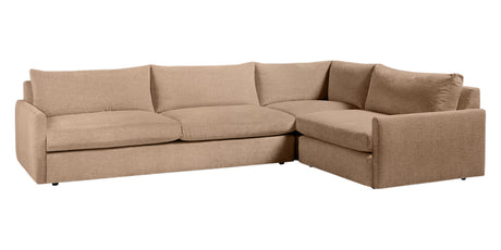 Plush Fabric Twine | Camden Sarah L Sectional | Valley Ridge Furniture
