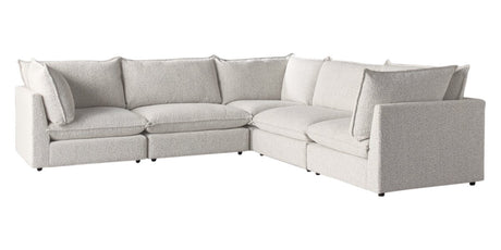 Burbank Fabric Sand | Camden Cameron 5-Piece Corner Sofa | Valley Ridge Furniture