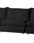 Burbank Fabric Charcoal | Camden Cameron 3-Piece Sectional | Valley Ridge Furniture