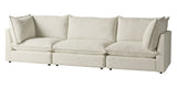 Burbank Fabric Cream | Camden Cameron 3-Piece Sectional | Valley Ridge Furniture