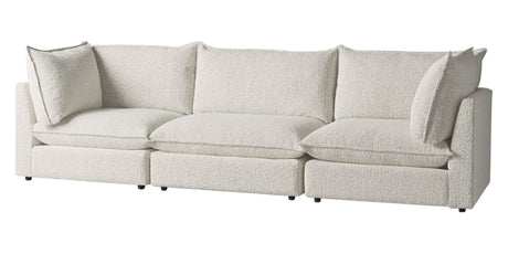 Burbank Fabric Natural | Camden Cameron 3-Piece Sectional | Valley Ridge Furniture