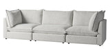 Burbank Fabric Pepper | Camden Cameron 3-Piece Sectional | Valley Ridge Furniture