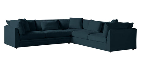 Dayo Fabric Lagoon | Camden Big Easy 3-Piece Sectional | Valley Ridge Furniture
