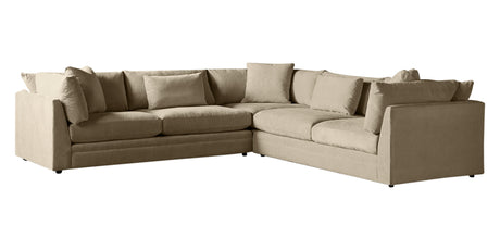 Dayo Fabric Linen | Camden Big Easy 3-Piece Sectional | Valley Ridge Furniture