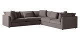 Vertual Fabric Cafe | Camden Axel 3-Piece Sectional | Valley Ridge Furniture