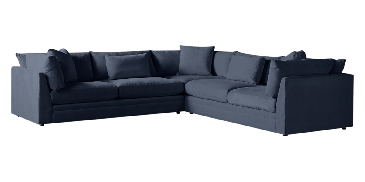 Vertual Fabric Ink | Camden Axel 3-Piece Sectional | Valley Ridge Furniture