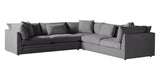 Vertual Fabric Steel | Camden Axel 3-Piece Sectional | Valley Ridge Furniture