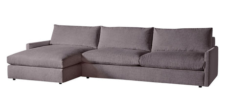 Plush Fabric Night | Camden Sarah Sectional w/Chaise | Valley Ridge Furniture