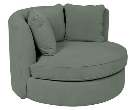 View Fabric Cloud | Camden Cuddle Chair | Valley Ridge Furniture