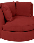 View Fabric Curry | Camden Cuddle Chair | Valley Ridge Furniture