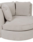 View Fabric Grey | Camden Cuddle Chair | Valley Ridge Furniture