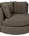 View Fabric Otter | Camden Cuddle Chair | Valley Ridge Furniture