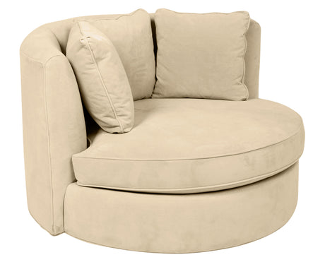 View Fabric Wheat | Camden Cuddle Chair | Valley Ridge Furniture